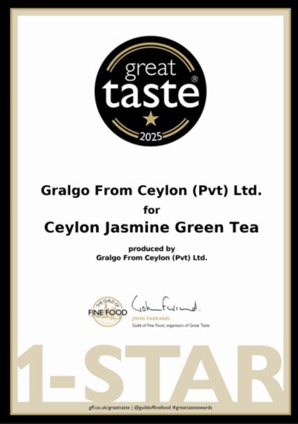 Great Taste certificate