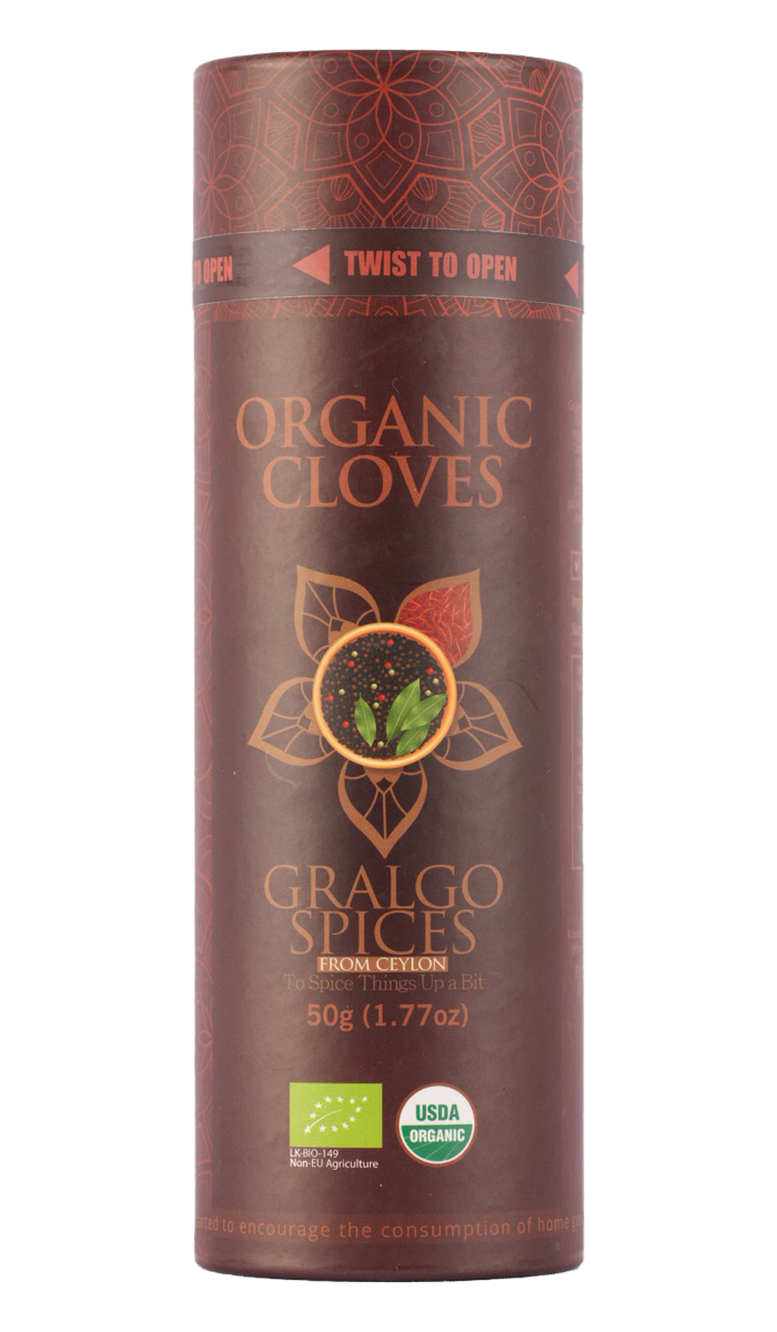 Ceylon Organic Cloves Spice Tube